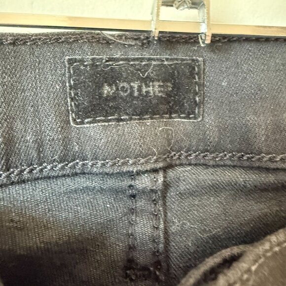 Mother Denim The Mid Rise Dazzler Ankle Straight Leg Jeans Not Guilty Size 25 - Picture 11 of 11